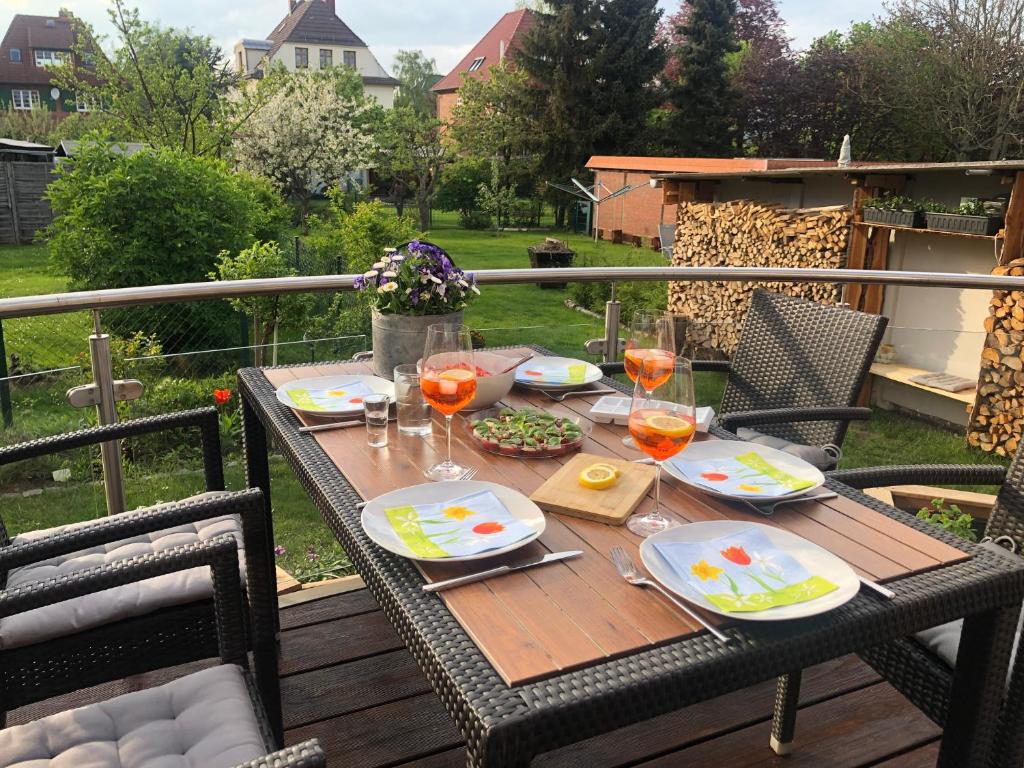 Appartement Stadtvilla Bruegemann mit Terrasse & Parkplatz - ABC136 Dr.-Unruh-Straße 35 23970 Wismar