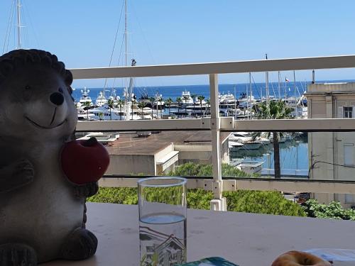 Standing vue mer entre Cannes et Antibes