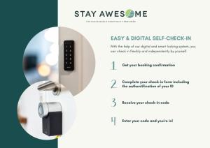 Stay Awesome - Schönfeld Apartment, Netflix und kostenloses Parken