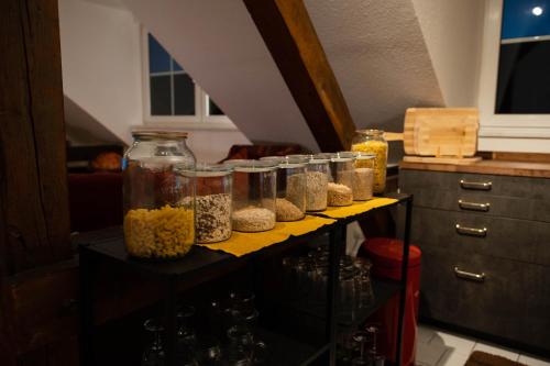 stilvoll eingerichtete Maisonette Wohnung