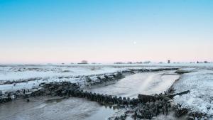 Stilvolles Kapteins Cottage mit Kamin - Ocke