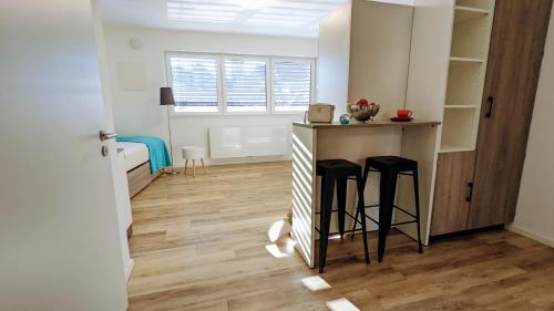 Stilvolles Studio mit Parkplatz, barrierefrei, Klimaanlage