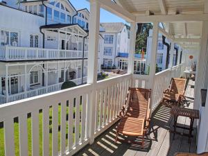 Strandvilla Gudrun zur Meerseite mit Balkon