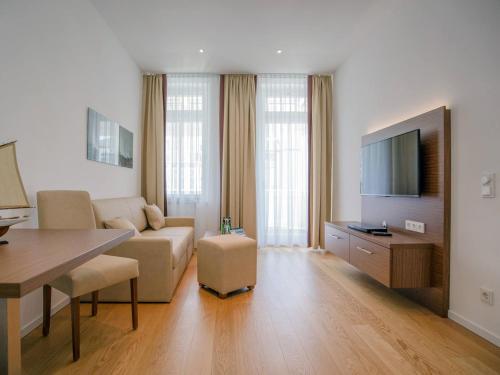 Strandvillen Binz - Appartement mit 1 Schlafzimmer und Balkon SV 004