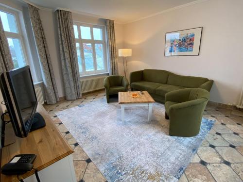 Strandvillen Binz - Appartement mit Meerblick, 1 Schlafzimmer und Balkon SV 712