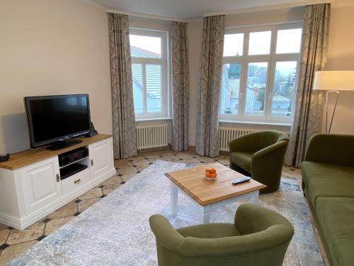 Strandvillen Binz - Appartement mit Meerblick, 1 Schlafzimmer und Balkon SV 712