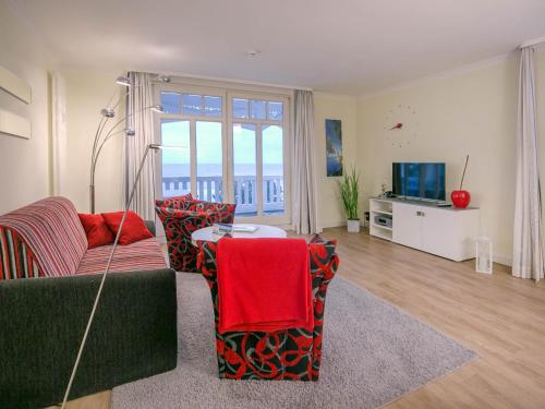 Strandvillen Binz - Appartement mit Meerblick, 1 Schlafzimmer und Balkon SV762