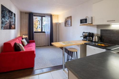 Studio 106 Tanya for 2 people, cable car aiguille du midi, near the city center