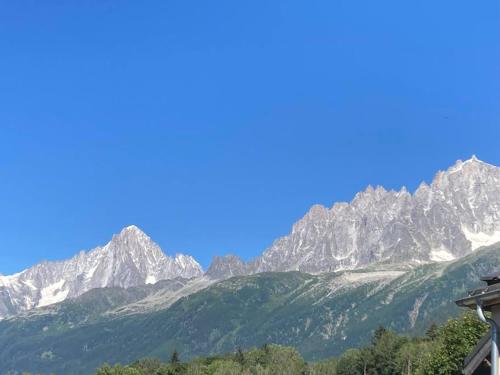 Studio 10min Chamonix, avec balcon vue aiguilles