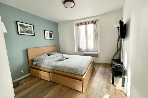 Studio 2 people wifi Netflix proche Paris