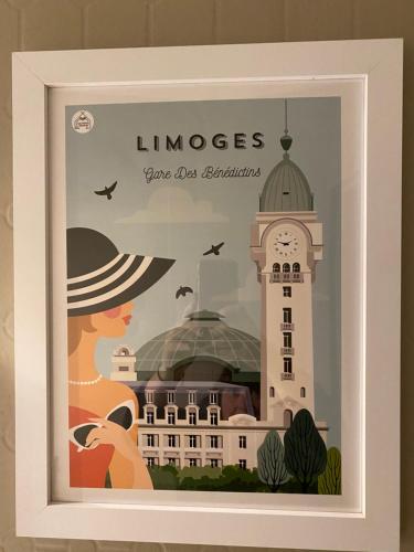 Studio 2 personnes centre ville Limoges