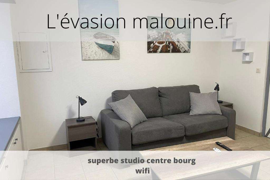 Appartement Studio 2 personnes en centre ville 42 Rue de la Libération 35720 Saint-Pierre-de-Plesguen