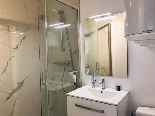 Studio 21m2 vue mer avec balcon villers-sur-mer