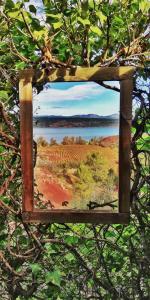 Studio 22 m2, terrasse vue montagne, dans propriété face au Lac du Salagou