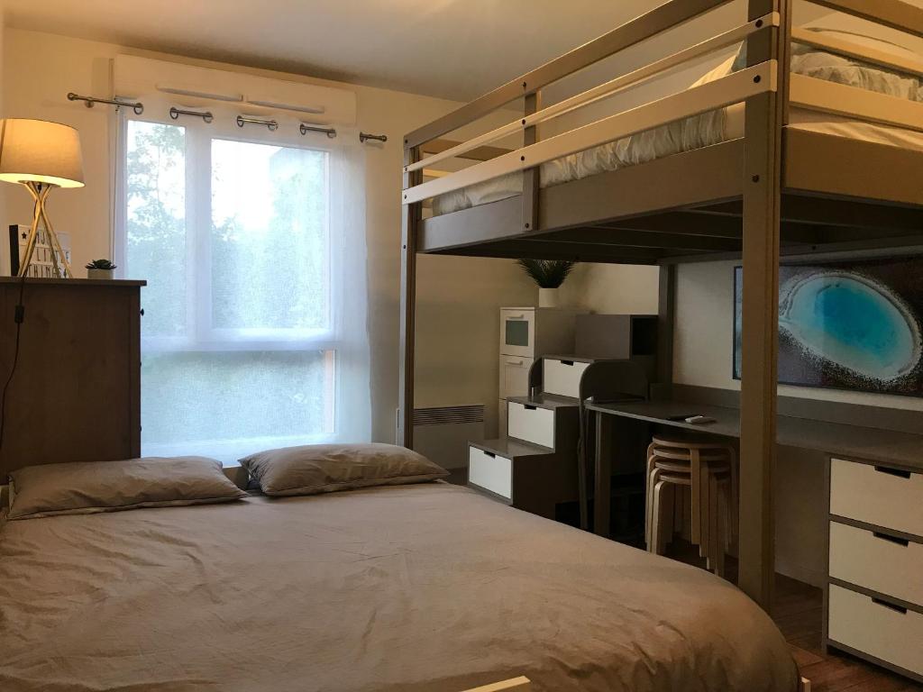 Studio 22m2 RER Val d’Europe à 150m /Disney-Paris appartement 184 Rue de la Charbonnière 32, 77144 Montévrain