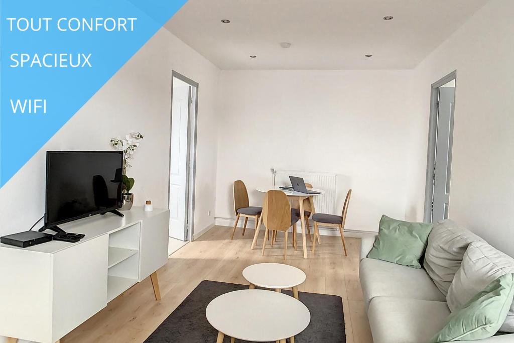 Studio 30 M2 Hyper centre, Neuf, Parking Gratuit, 3 Étoiles