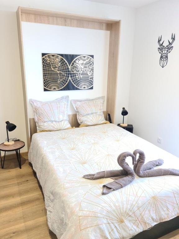studio 30 m2 Vue sur le Château 04800 Gréoux-les-Bains