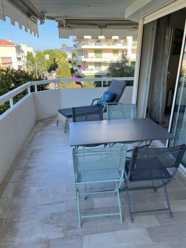Studio 36m2+terrasse 15m2! 5min Croisette,parking,@fibre