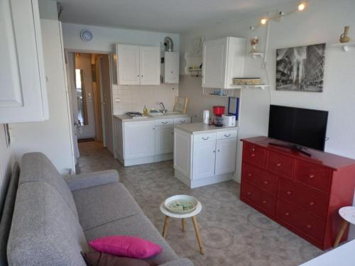 Studio, 4 pers, vue mer, parking, bien équipé