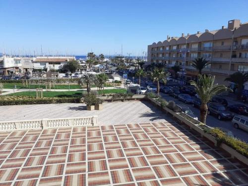 Studio 4 personnes avec vue sur le port