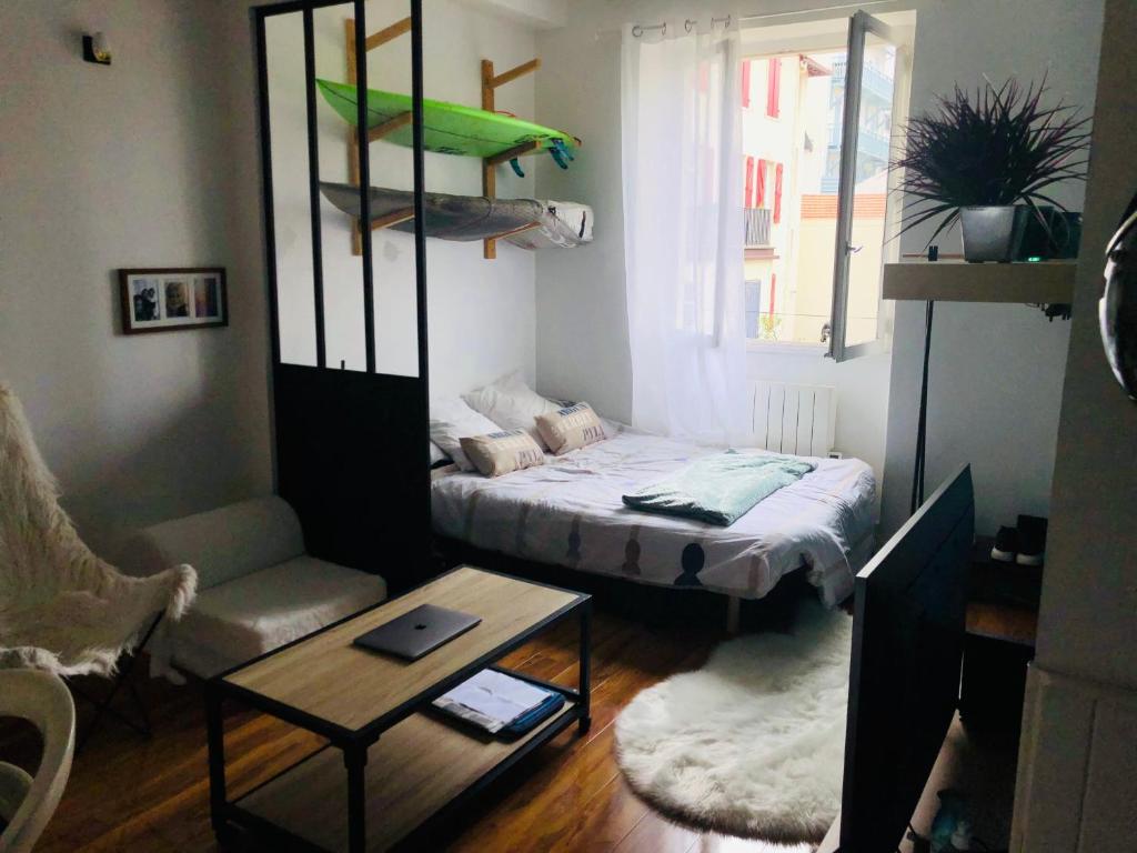 Studio 400m Grande Plage Etage 2 46 Avenue de Verdun, 64200 Biarritz