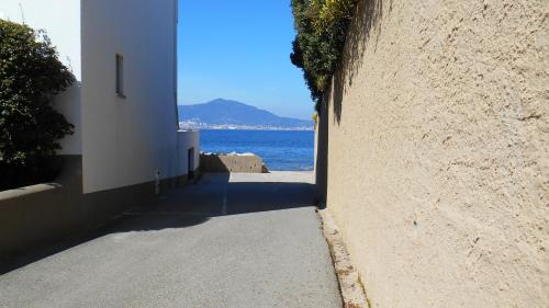 Studio a Grosseto Prugna a 50 m de la plage avec vue sur la mer et jardin clos