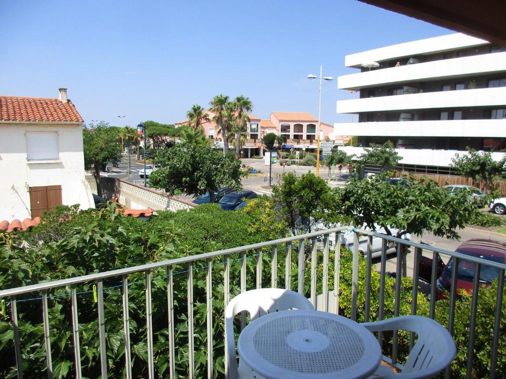 Appartement Studio a Le Barcares a 50 m de la plage avec vue sur la ville et balcon amenage 4 Cours de la Méditerranée 66420 Le Barcarès