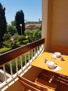 Studio a Marseillan Plage a 100 m de la plage avec terrasse amenagee
