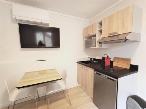 Studio Aix-les-Bains, 1 pièce, 2 personnes - FR-1-555-50