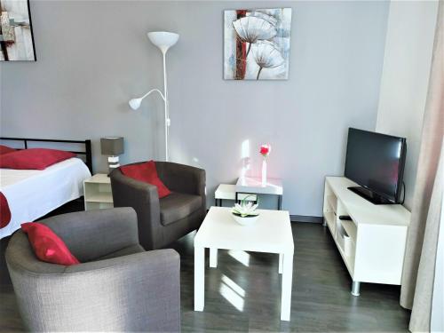 Studio Aix-les-Bains, 1 pièce, 2 personnes - FR-1-555-70