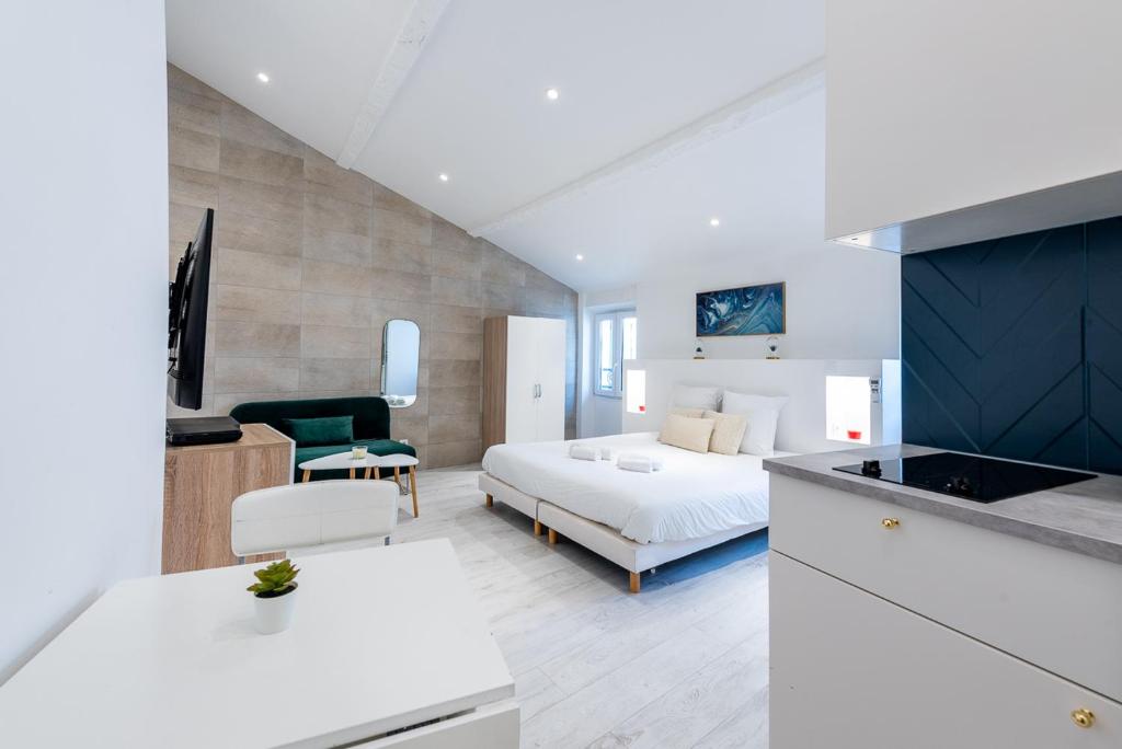 Studio Aix-les-Bains, 1 pièce, 2 personnes - FR-1-617-22