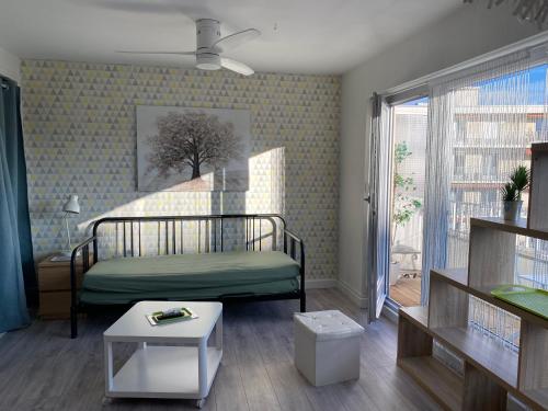 Studio Amicie 27m2, balcon couvert, près centre-gare-cathédrale, wifi