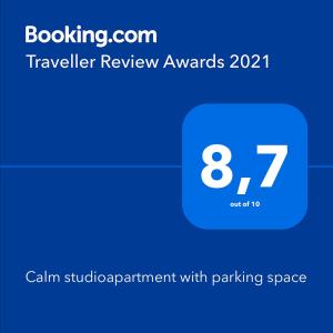 Studio apartment - terrace, private parking place