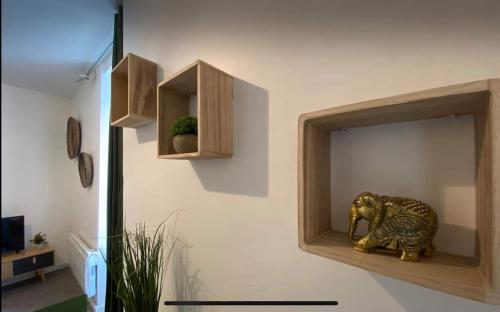 Studio atypique centre ville B4