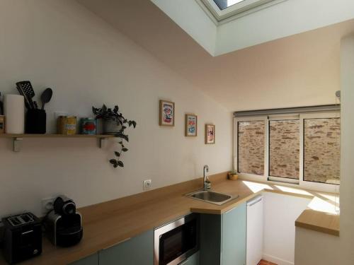 Studio au calme en bord de Loire