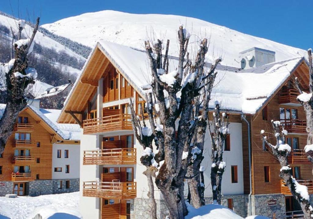 Studio avec balcon amenage a Valloire a 1 km des pistes 5746 Résidence les Chalets du Galibier, 73450 Valloire