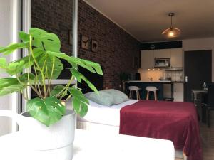 Studio avec balcon & parking gratuit - Tours Gare