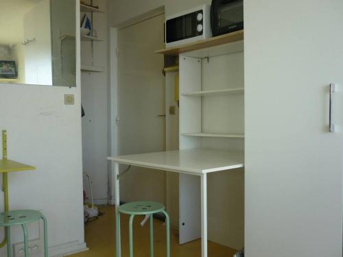 Studio avec balcon sur plage Pereire Pleine vue mer