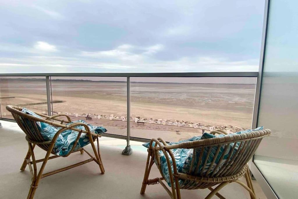 Studio avec balcon, vue panoramique sur la baie Appartement 3 ème étage, Sauvagine 1 4 Promenade Jules Noiret, 80550 Le Crotoy