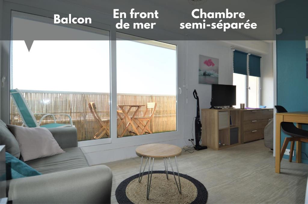 Appartement Studio avec chambre - Balcon et à 20m de la mer 43 Avenue des Essarts 14470 Courseulles-sur-Mer