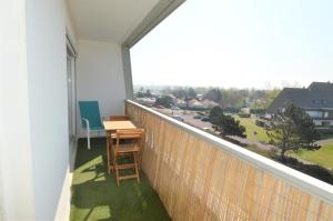 Studio avec chambre - Balcon et à 20m de la mer
