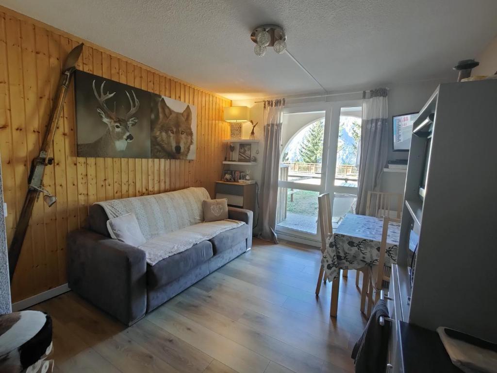 Studio avec jardin, à 100m d'une piste Immeuble Alphératz G68 19 rue du Rouchas, 38860 Les Deux Alpes