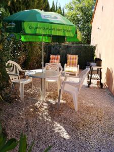 Studio avec jardin clos et wifi a Frejus