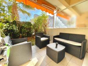 Studio avec jardin - garage - 500m des plages