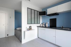 Studio avec loggia - à 200m de la plage - Parking