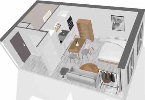 Studio avec Parking privé - Confort - Wifi - Centre Uzès, Pont du Gard