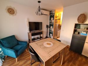 Studio avec terasse vue mer