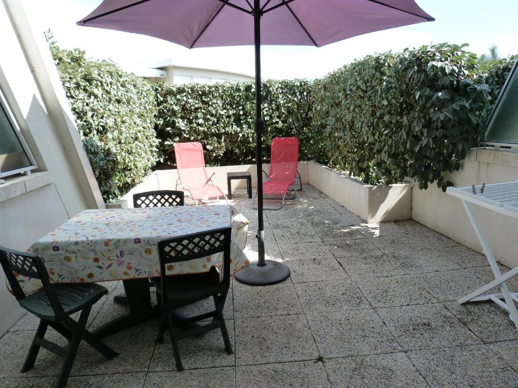 Appartement Studio avec terrasse et vrai lit relevable 24 Rue André Gabaret 17000 La Rochelle