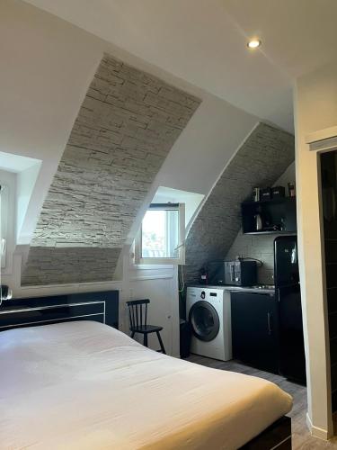 Studio avec vue imprenable sur le Sacré-Coeur