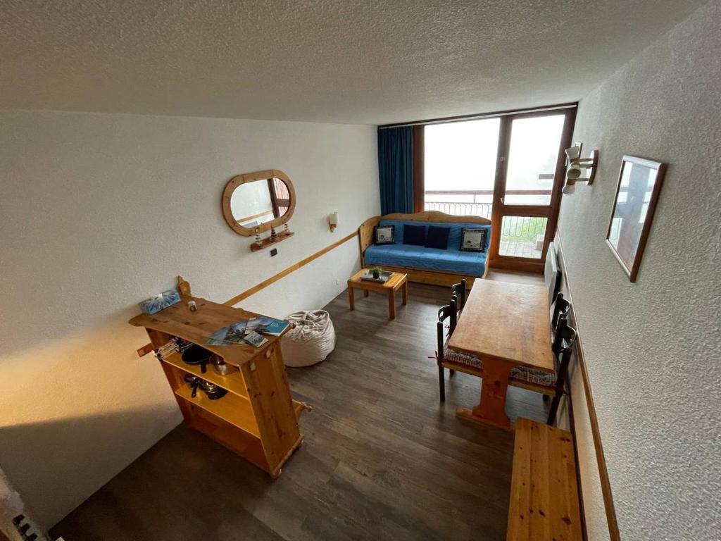 Studio avec vue sur le Mont-Blanc Arc 2000
